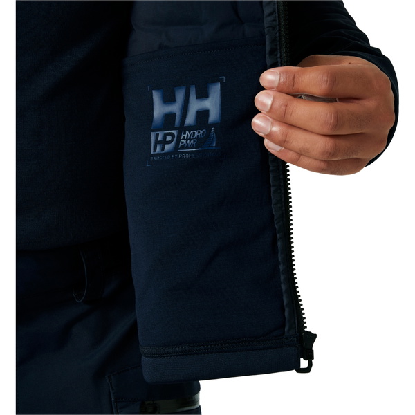 2026 Helly Hansen Männer HP Hybrid Stretch Insulator Jacke 34103 - Navy